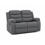 Sorrento Fabric Recliner 3+2 Seater Sofa Set – Grey Fabric Reclining Suite UK - Image 3