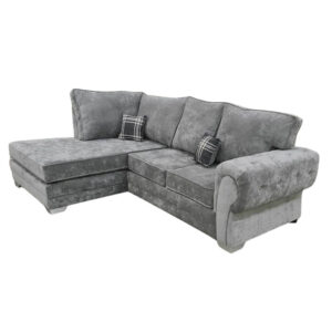Verona corner sofa with lounge chaise left-hand side or right hand