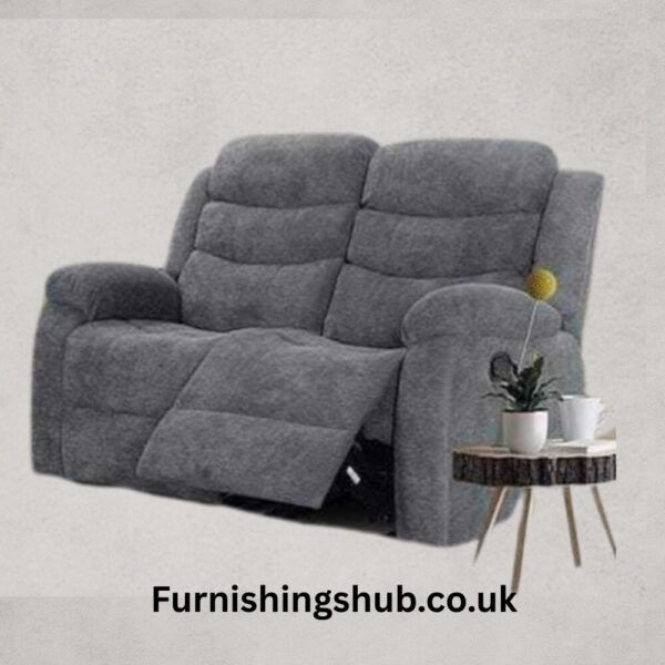 Sorrento fabric recliner grey 3+2 - Image 4