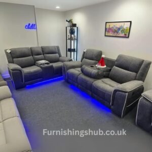 Hannah Electric Recliner Sofa Set – 3+2 Seater | Modern Comfort & Style