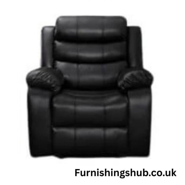 Roma Recliner Chair – Grey, Black or Brown | Classic Comfort & Style - Image 6