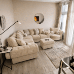 Chelsea Grey Chenille Corner Sofa Set - Image 2