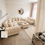 Chelsea Grey Chenille Corner Sofa Set - Image 4